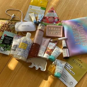 Skincare and nail set